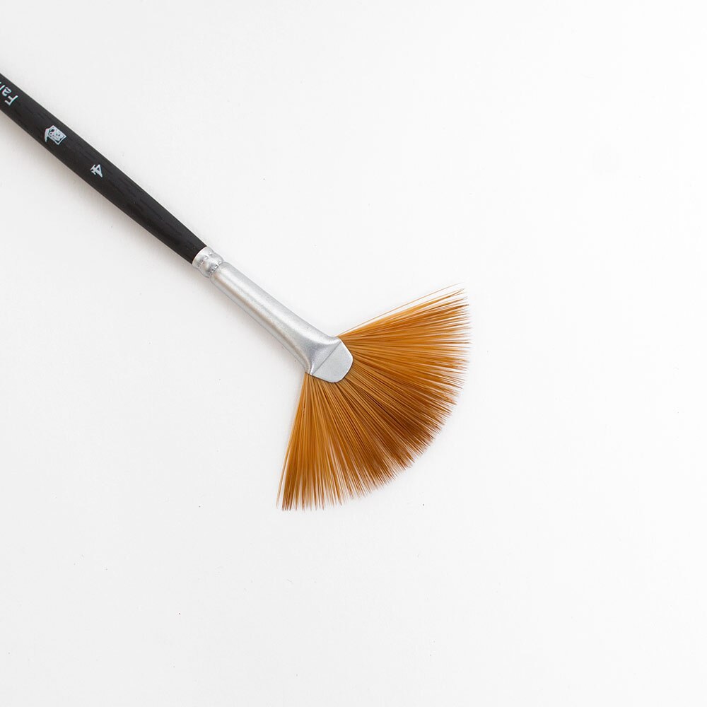 Princeton, Brushes, Art & School, Elite, Synthetic, Kolinsky Sable, Watercolor, 105319, Fan, 4